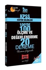 2021 KPSS Eğitim Bilimleri Ölçme ve Değerlendirme 100 de 100Tamamı Çözümlü 20 Deneme Yargı Yayınları