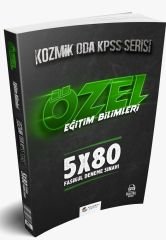 KPSS Kozmik Oda Eğitim Bilimleri Özel 5 x 80 Fasikül Deneme Akademi Denizi