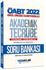 2022 ÖABT Okul Öncesi Öğretmenliği Akademik Tecrübe Tamamı Çözümlü Soru Bankası Yediiklim Yayınları