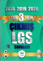 8. Sınıf LGS Son 3 Yılın Çıkmış Sorular Av Akıllı Versiyon Yayınları