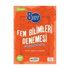 AYT Fen Bilimleri 8x40 Deneme Okyanus Yayınları