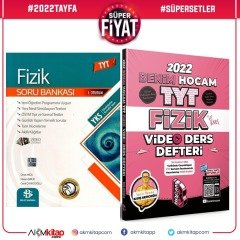 Benim Hocam TYT Fizik Video Ders Defteri ve Bilgi Sarmal TYT Fizik Soru Bankası Seti 2 Kitap