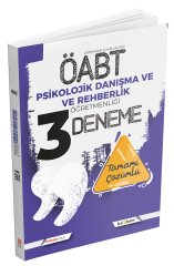 2021 ÖABT Psikolojik Danışma ve Rehberlik Öğretmenliği 3 Deneme Çözümlü İndeks Kitap Tercih Akademi