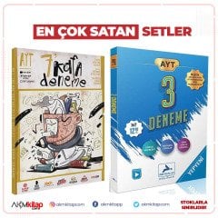 Süper Kitap AYT 7 Kafa Deneme ve Paraf AYT 3 Fasikül Deneme Seti 2 Kitap