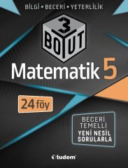 5. Sınıf Matematik 3 Boyut Föy Tudem Yayınları