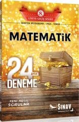 8. Sınıf LGS Matematik 24 Ayar Deneme Sınav Yayınları