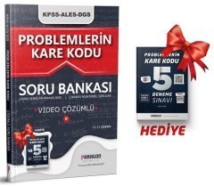 2023 KPSS DGS ALES Problemlerin Karekodu Soru Bankası Çözümlü Paragon Yayıncılık