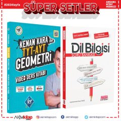 Kenan Kara TYT AYT Geometri ve AKM Dil Bilgisi Soru Bankası Seti 2 Kitap