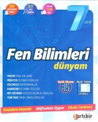 Artıbir Yayınları 7. Sınıf Fen Bilimleri Dünyam