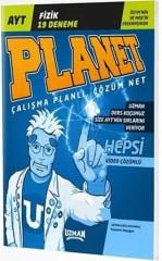 AYT Fizik Planet 19 Deneme Uzman Yayınları