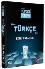 2021 KPSS Türkçe Konu Anlatımlı Data Yayınları