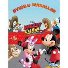 Disney Mickey ve Çılgın Yarışçılar Oyunlu Masallar Doğan Egmont Yayıncılık