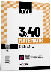 TYT Matematik 3 x 40 Deneme Marka Yayınları