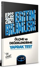 2021 KPSS Eğitim Bilimleri Ölçme ve Değerlendirme Çek Kopart Yaprak Test Yediiklim Yayınları