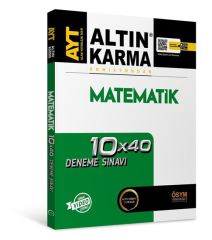 AYT Matematik 10 x 40 Deneme Altın Karma