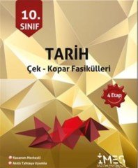 10. Sınıf Tarih Çek Kopar Fasikülleri İMES Eğitim Yayınları