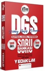 2022 Prestij Serisi DGS Sayısal Sözel Yetenek Soru Bankası 4 Renk Yediiklim Yayınları