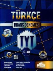 TYT Türkçe 12 x 40 Branş Denemesi Pes Yayınları