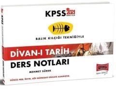 2021 KPSS Divan ı Tarih Ders Notları Yargı Yayınları