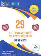8. Sınıf T.C. İnkılap Tarihi ve Atatürkçülük 29 Denemesi Prf Paraf Yayınları