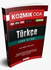 2021 KPSS Türkçe Konu Kitabı Kozmik Oda Yayınları