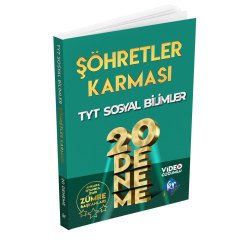 TYT Şöhretler Karması Sosyal Bilimler 20 Deneme KR Akademi