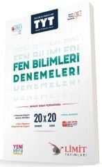 TYT Fen Bilimleri Kronometre 20x20 Denemeleri Limit Yayınları