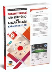 8.Sınıf Din Kültürü ve Ahlak Bilgisi Kazanım Testleri Zeka Küpü Yayınları