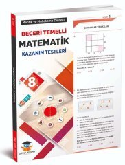 8.Sınıf Matematik Kazanım Testleri Zeka Küpü Yayınları