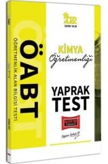 2022 ÖABT Kimya Öğretmenliği Yaprak Test Yargı Yayınları