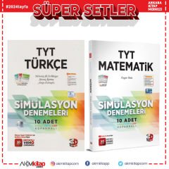 3D Yayınları TYT Matematik ve Türkçe Deneme Seti 2 Kitap