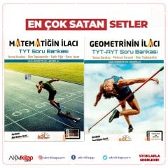 Acil Yayınları TYT Matematiğin İlacı ve Geometrinin İlacı Soru Bankası Seti 2 Kitap