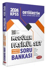 2024 KPSS GK GY Ortaöğretim Modüler Soru Bankası Fasikül Set Data Yayınları