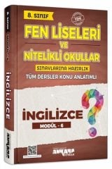 8. Sınıf İngilizce Konu Anlatımlı Modül 6 Ankara Yayıncılık