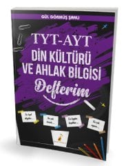 TYT  AYT Din Kültürü ve Ahlak Bilgisi Defterim Pelikan Yayınları