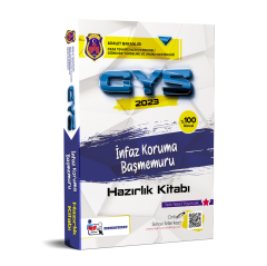 GYS Adalet Bakanlığı CTE İnfaz Koruma Başmemuru Hazırlık Kitabı Memur Sınav