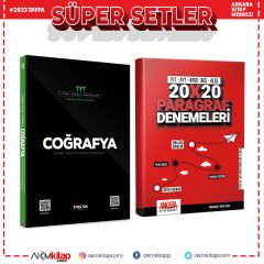 Marka Yayınları TYT Coğrafya ve AKM Paragraf Deneme Seti 2 Kitap