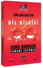 2022 Hedef Serisi Tüm Adaylar İçin Payidar Dil Bilgisi Tamamı Çözümlü Soru Bankası Yargı Yayınları