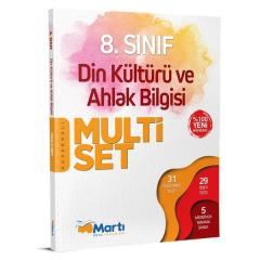 8.Sınıf Din Kültürü Koparmalı Multi Set Martı Okul Yayınları