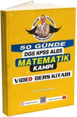 50 Günde DGS KPSS ALES Matematik Kampı Video Ders Kitabı Bıyıklı Matematik