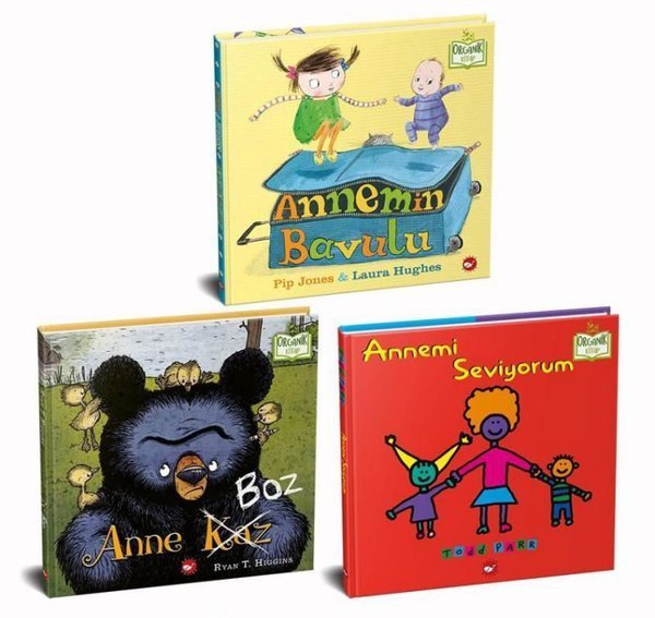 Annemi Seviyorum Set - Organik (3 Kitap Takım) Beyaz Balina Yayınları