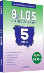 8.Sınıf LGS 5 li Deneme Faktör Yayınları