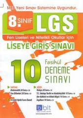 8. Sınıf LGS 10 Fasikül Deneme Sınavı Bulut Eğitim Yayınları