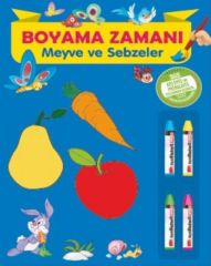 Boyama Zamanı Meyve ve Sebzeler Parıltı Yayınları