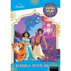 Harika Dostlar Boyama Kitabı - Disney Alaaddin Doğan Egmont Yayıncılık