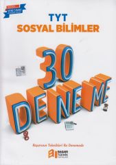 TYT Sosyal Bilimler 30 Deneme Başarı Teknik Yayınları