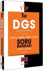 2022 VİP DGS Sayısal Yetenek Sözel Yetenek Tamamı Çözümlü Soru Bankası Yargı Yayınları