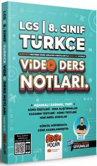 8.Sınıf Türkçe Video Ders Notları ve Konu Anlatımı Benim Hocam Yayınları