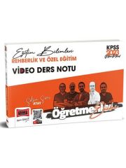 2023 KPSS Eğitim Bilimleri Öğretmenler Ekibi Rehberlik ve Özel Eğitim Video Ders Notları Yargı Yayınları