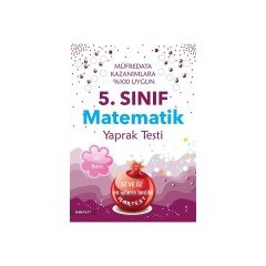 5.Sınıf Matematik Yaprak Testi Altın Nokta Yayınları